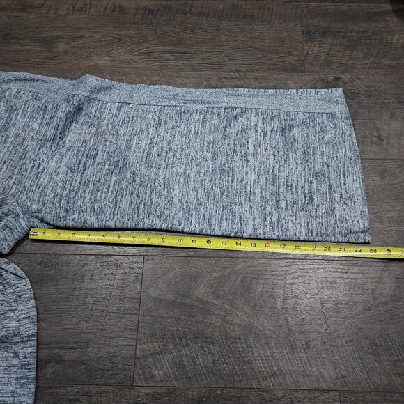 Calvin Klein Preformance Capri Wide Pants Gray Elastic Waist Pull On Comfortcore - Picture 8 of 12